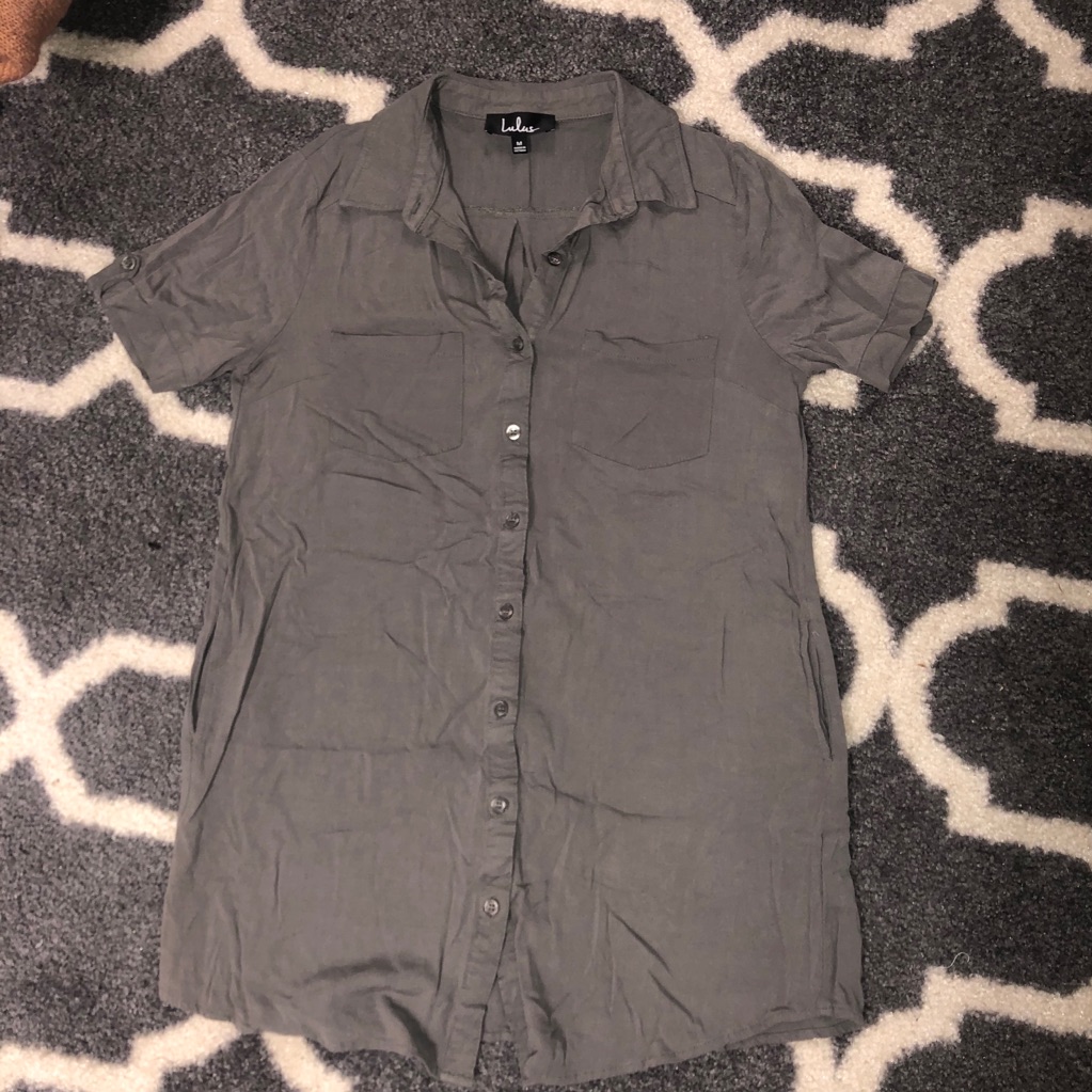 Lulus Button Down Shirt
